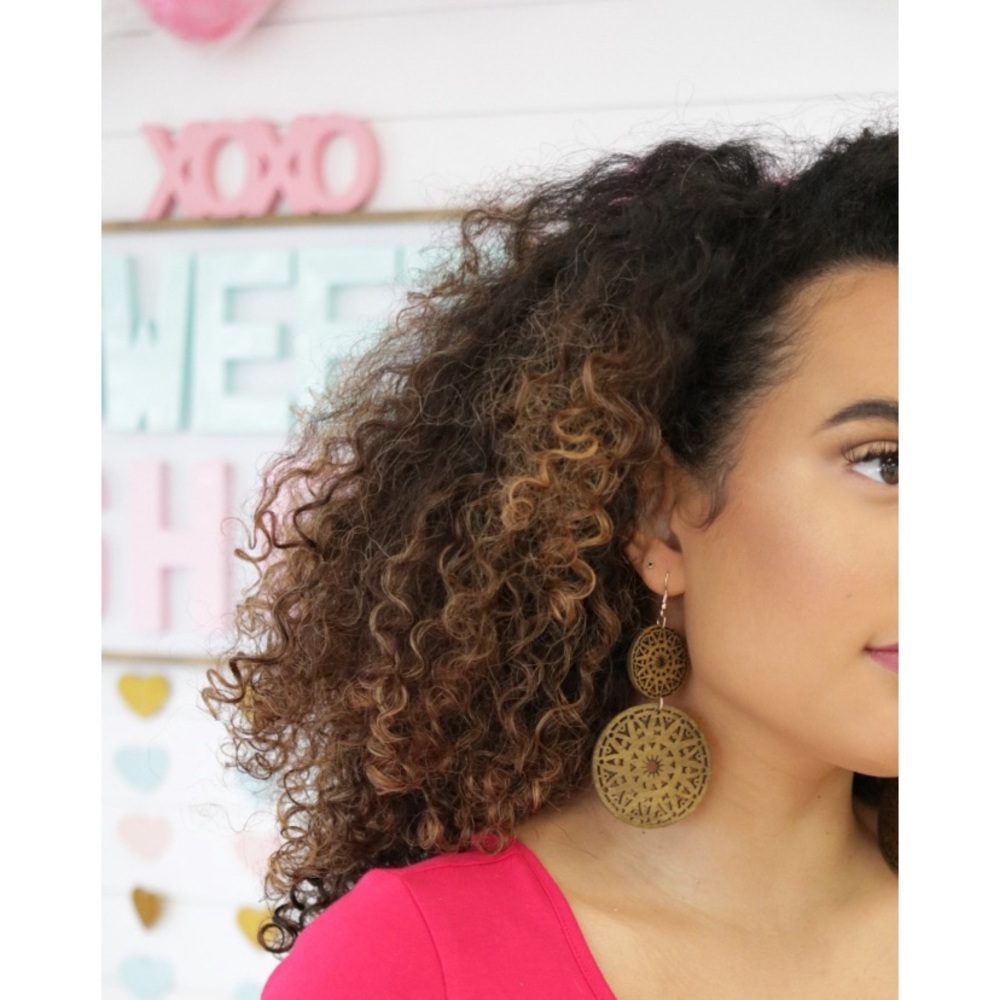 Mandala Statement Earrings